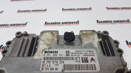 Calculator Motor CITROEN C4, 0261208491, ME745, 9657489480, 9652552380,