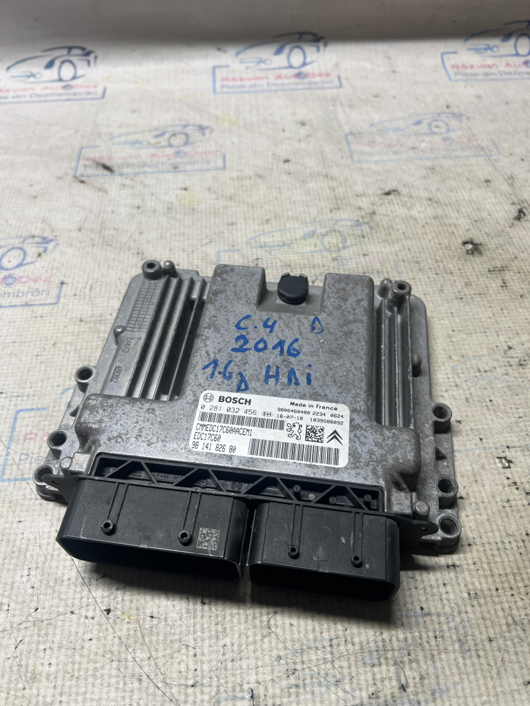 Calculator motor Citroen C4 Picasso 2016, 9814182680