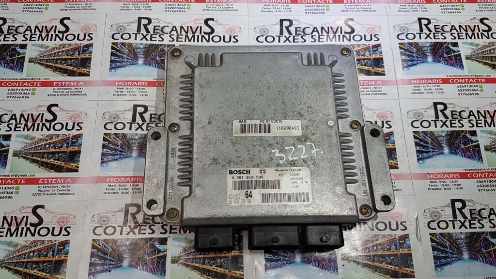 Calculator Motor CITROEN C5, 0281010589, EDC15C2 64, 9642823280,