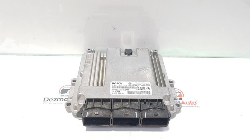 Calculator motor, Citroen C5 (II), 2.2 hdi, 4HT, cod 9665926880, 0281015514