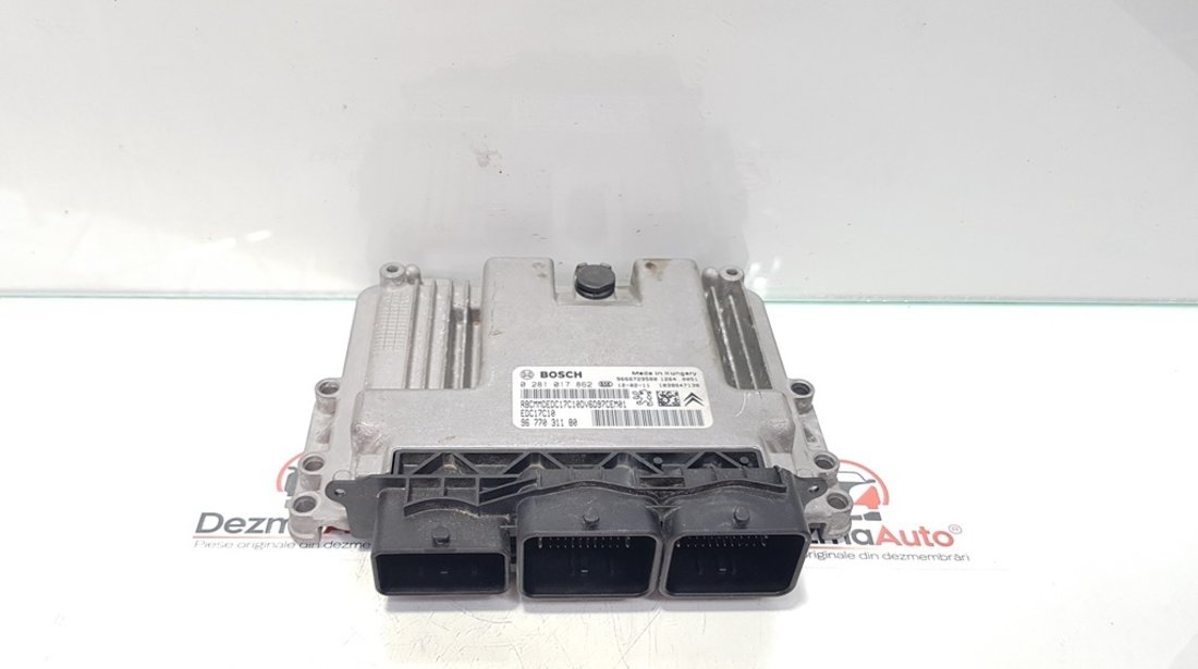 Calculator motor, Citroen DS3, 1.6 hdi, 9HP, cod 9677031180, 0281017862 (idi:360500)