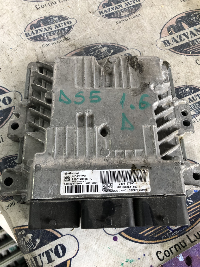 Calculator motor Citroen DS5 1.6 Motorina, S180123008 / 9804127280