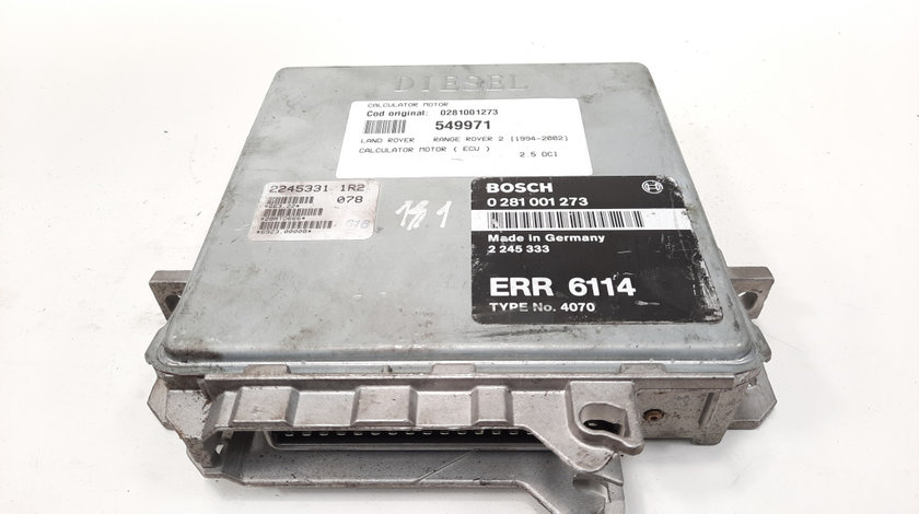 Calculator motor, cod 0281001273, Land Rover Range Rover 2 (LP), 2.5 diesel (id:549971)