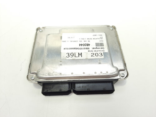 Calculator motor, cod 0281011213, 038906019LM, Audi, 1.9 TDI, AVF (idi:483044)
