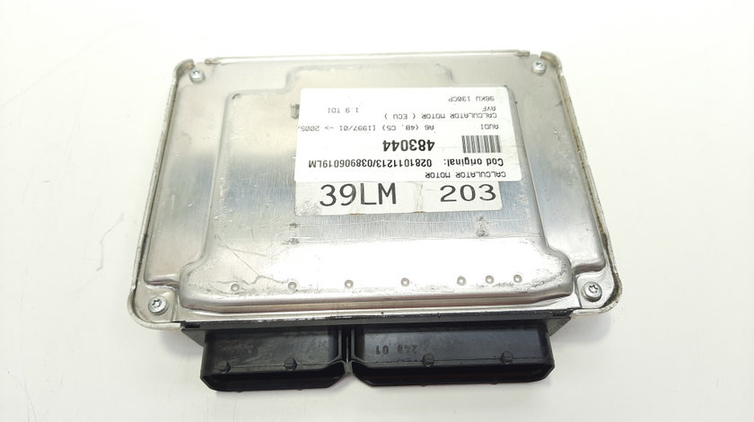 Calculator motor, cod 0281011213, 038906019LM, Audi A6 (4B2, C5) 1.9 TDI, AVF (id:483044)