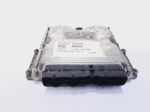 Calculator motor, cod 0281012999, Chrysler Voyager IV (RG, RS) 2.8 CRD (id:495972)
