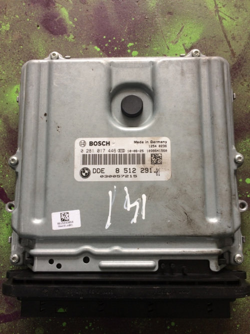 Calculator motor cod 0281017446 DDE8512291 01 BMW Seria 3 E90/E91/E92/E93 [facelift] [2008 - 2013] C...