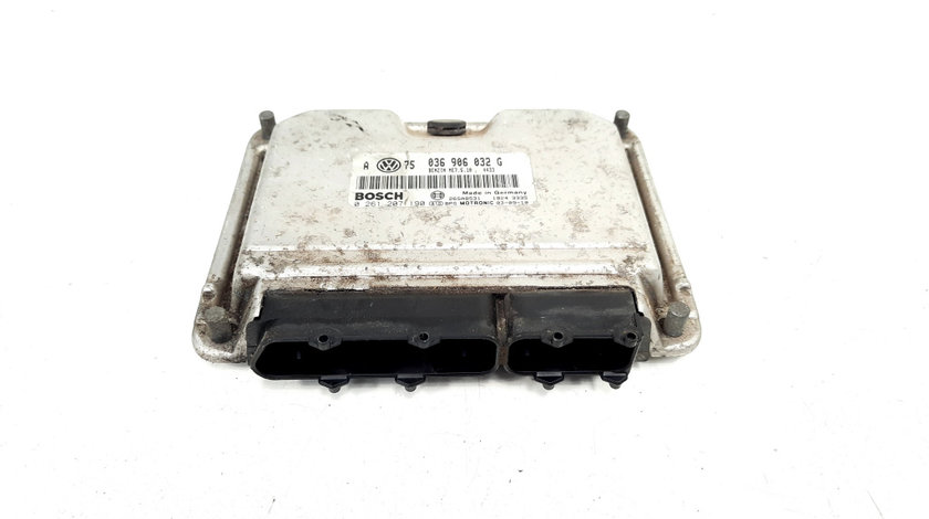 Calculator motor, cod 036906032G, 0261207190, VW Bora (1J2), 1.4 benz, BCA (idi:538752)