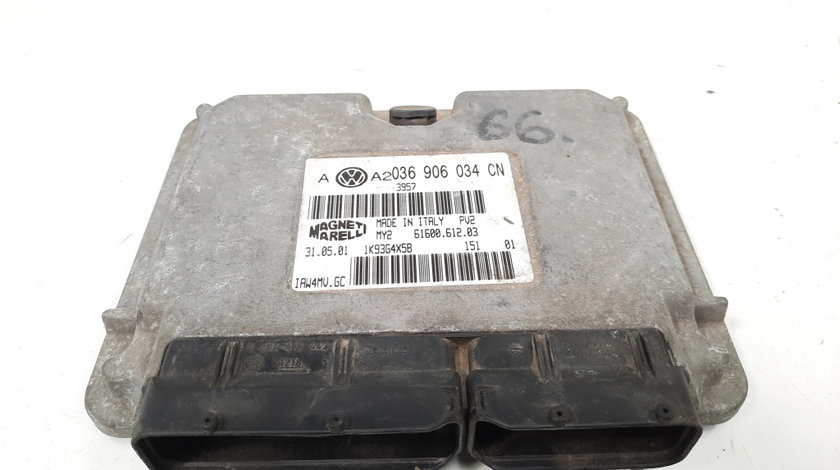 Calculator motor, cod 036906034CN, VW Bora Combi (1J6), 1.6 16V benz, AZD (idi:535543)