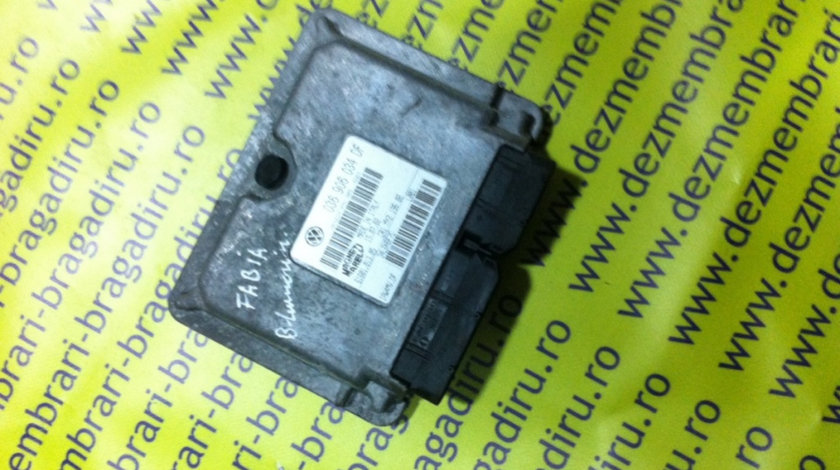 Calculator motor Cod: 036906034DF Skoda Fabia 6Y [1999 - 2004] Sedan 1.4 MT (101 hp) (6Y3) 16V