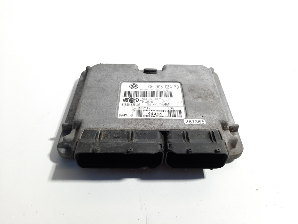 Calculator motor, cod 036906034FD, Audi A2 (8Z0) 1.4 benz, BBY (idi:491826)