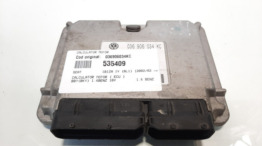 Calculator motor, cod 036906034KC, Audi A2 (8Z0), 1.4 16V benz, BBY (idi:535409)