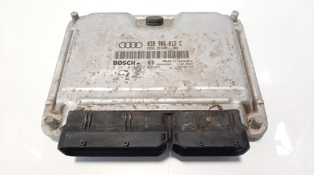 Calculator motor, cod 038906012C, Audi A3 (8L1) 1.9 TDI, ALH (id:483456)