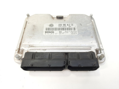 Calculator motor, cod 038906012CE, 0281010257, Skoda Fabia 1 (6Y2) 1.9 SDI, ASY (id:491854)
