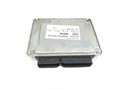 Calculator motor, cod 038906012HL, 0281011319, Seat Ibiza 4 (6L1). 1.9 SDI, ASY (pr:110747)