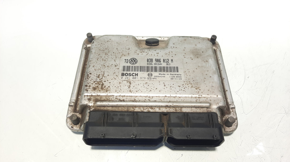 Calculator motor, cod 038906012M, 0281001979, Vw Bora Combi (1J6) 1.9 tdi, ALH (idi:460209)