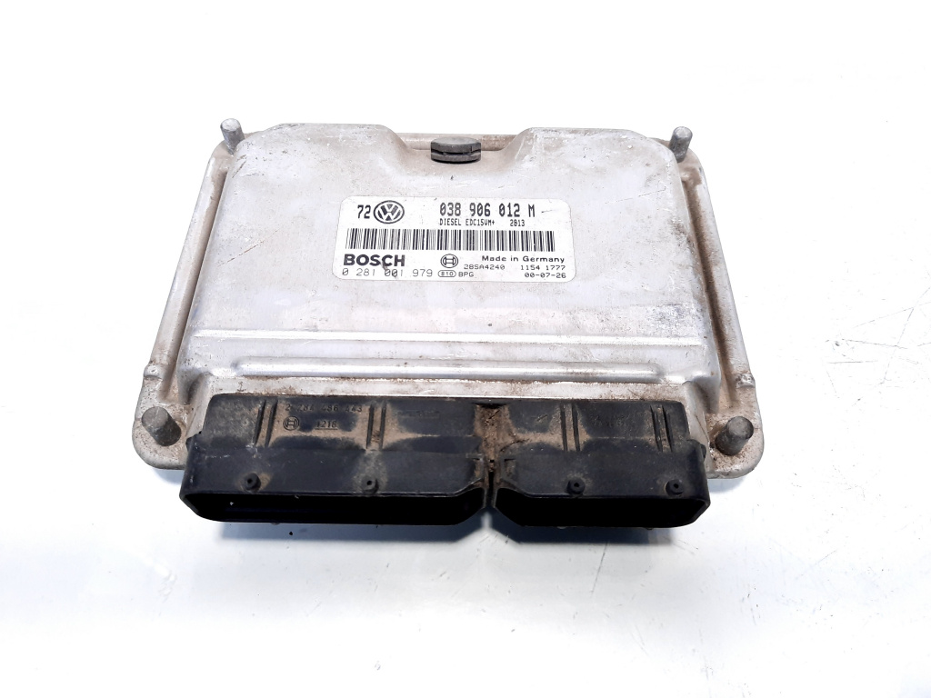 Calculator motor, cod 038906012M, 0281001979, VW Golf 4 Variant (1J5), 1.9 TDI, ALH (id:526812)