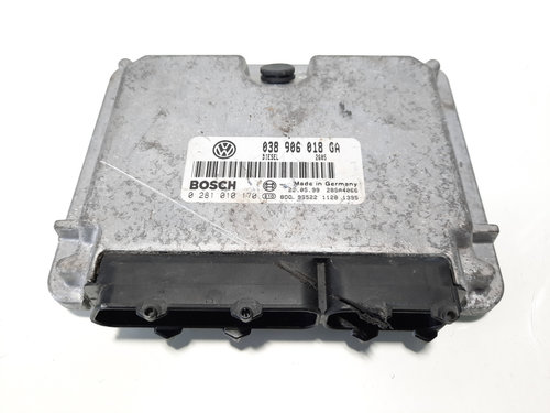 Calculator motor, cod 038906018GA, 0281010170, Audi A4 (8D2, B5) 1.9 TDI, AFN (idi:483433)