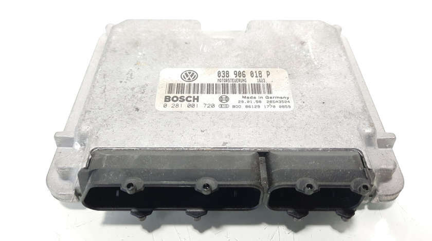 Calculator motor, cod 038906018P, 0281001720, Audi A4 (8D2, B5), 1.9 TDI, AFN (idi:491845)