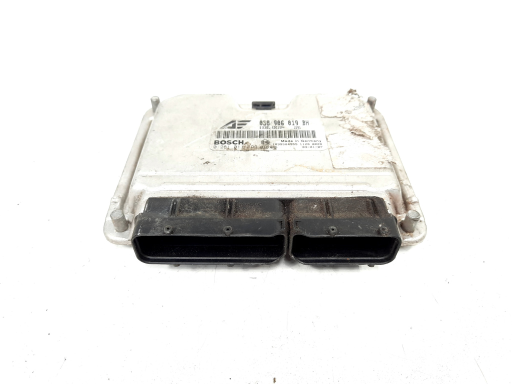 Calculator motor, cod 038906019BH, 0281011199, Audi A3 (8L1), 1.9 TDI, ASZ (idi:538816)