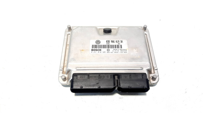 Calculator motor, cod 038906019BK, 0281010305, Vw Passat Variant (3B5) 1.9 TDI, ATJ (idi:527100)