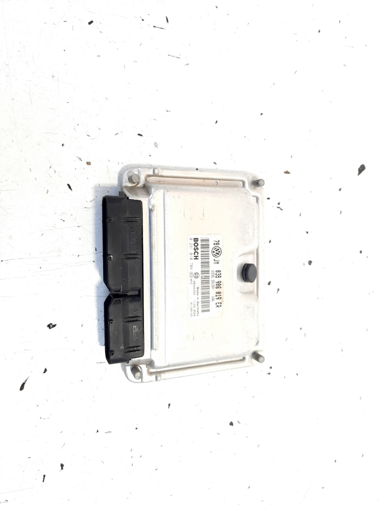 Calculator motor, cod 038906019ER, 0281010704, Skoda Superb I (3U4), 1.9 TDI, AVF (idi:535616)