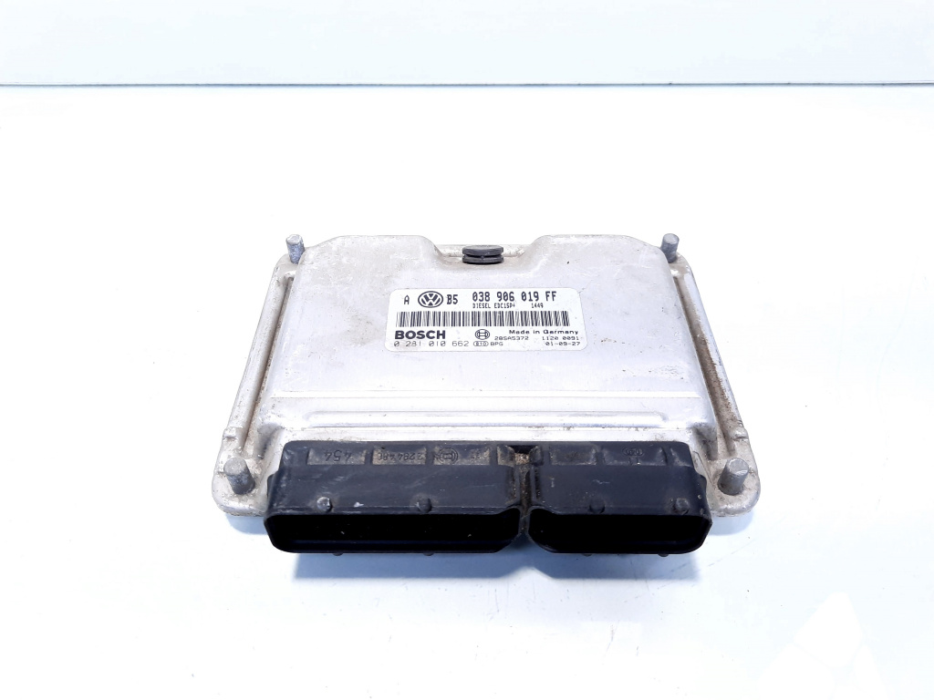 Calculator motor, cod 038906019FF, 0281010662, Audi A3 (8L1) 1.9 TDI, ATD (idi:526840)