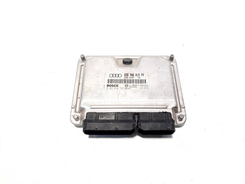 Calculator motor, cod 038906019FP, 0281010729, Vw Passat (3B3) 1.9 TDI, AWX (idi:527096)