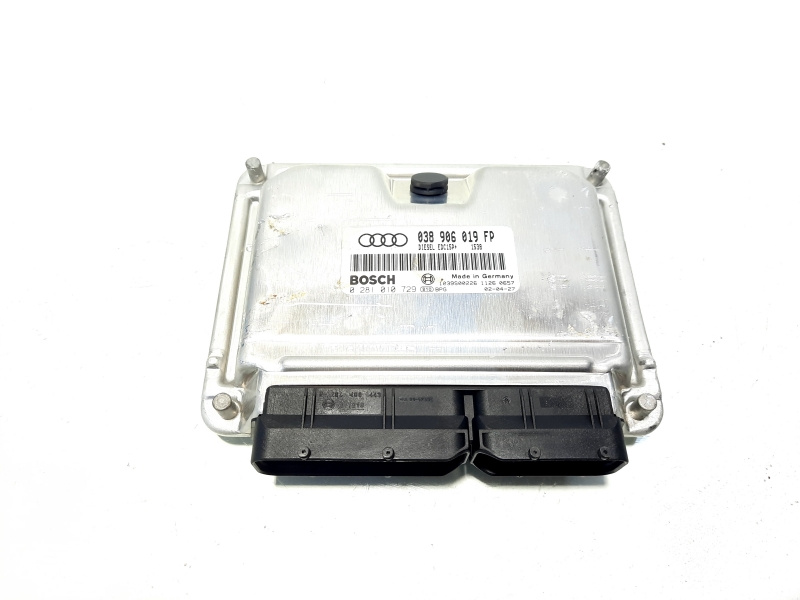 Calculator motor, cod 038906019FP, 0281010729, Vw Passat Variant (3B6) 1.9 TDI, AWX (idi:527104)