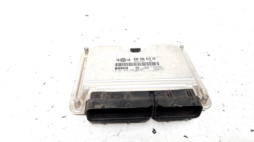 Calculator motor, cod 038906019GS, 0281010940, VW Passat (3B3), 1.9 TDI, AWX (idi:535614)