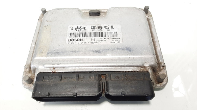 Calculator motor, cod 038906019HJ, 0281090977, Vw Golf 4 (1J1) 1.9 tdi, ASZ (id:483275)