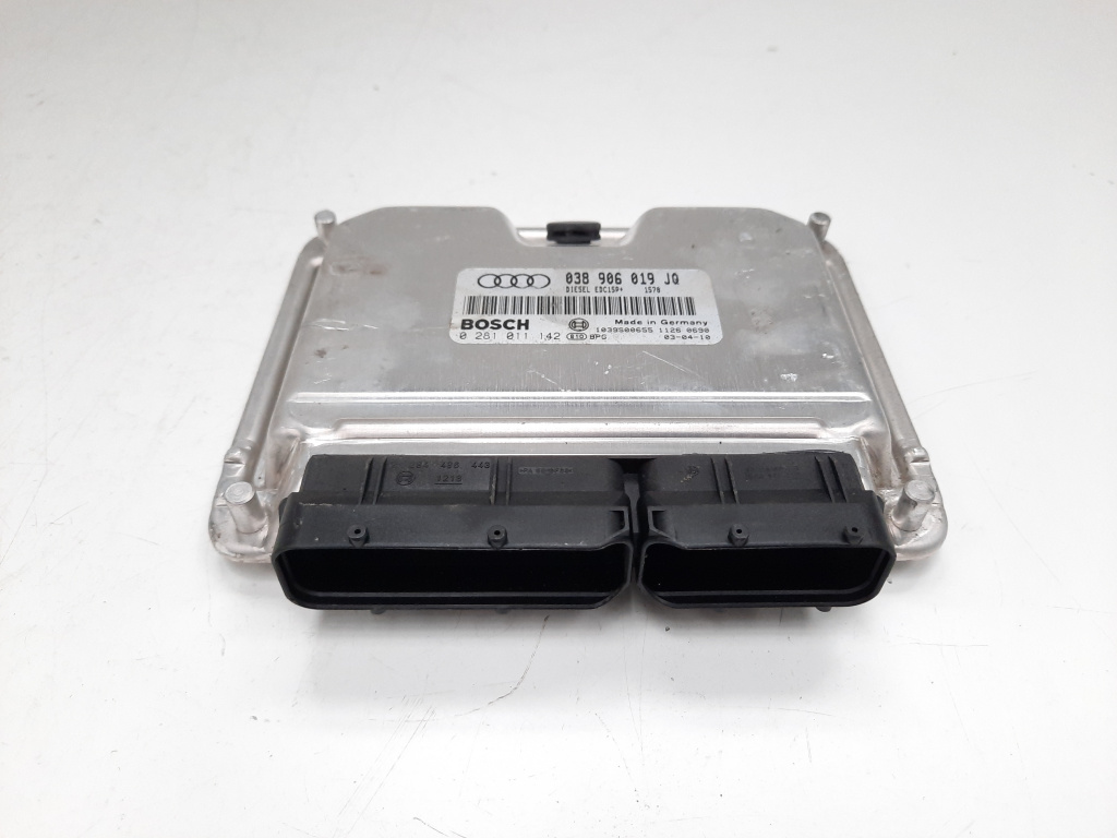 Calculator motor, cod 038906019JQ, 0281011142, Audi A4 (8E2, B6), 1.9 TDI, AWX (id:491584)