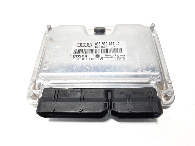 Calculator motor, cod 038906019JQ, 0281011142, Audi A4 Avant (8E5, B6), 1.9 TDI, AWX (idi:483256)