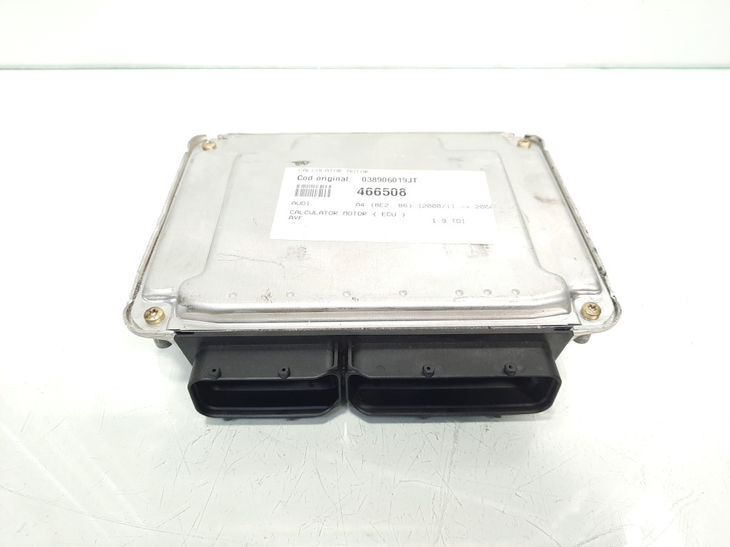 Calculator motor, cod 038906019JT, Audi A4 (8E2, B6) 1.9 TDI, AVF (id:466508)
