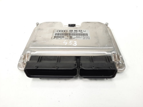 Calculator motor, cod 038906019LJ, 0281011222, Skoda Superb I (3U4) 1.9 TDI, AVF (idi:549939)