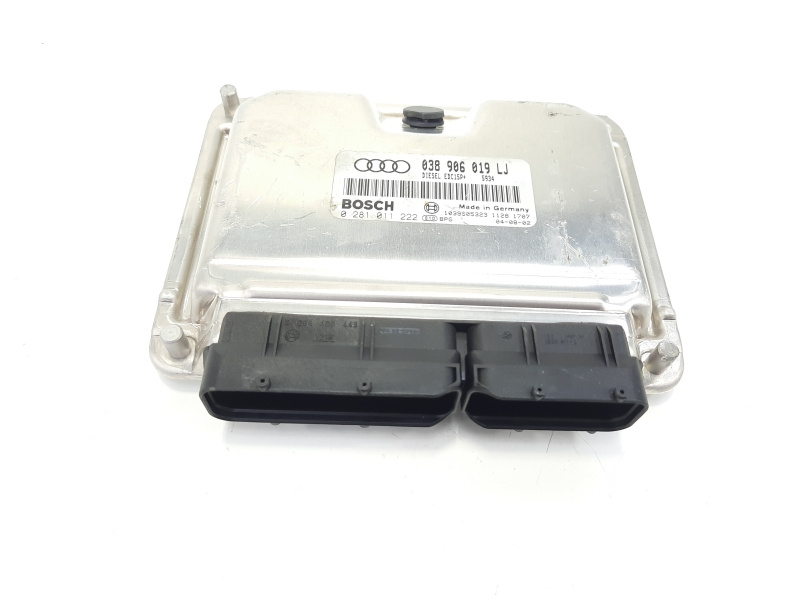 Calculator motor, cod 038906019LJ, 0281011222, Skoda Superb I (3U4), 1.9 TDI, AVF (idi:483706)