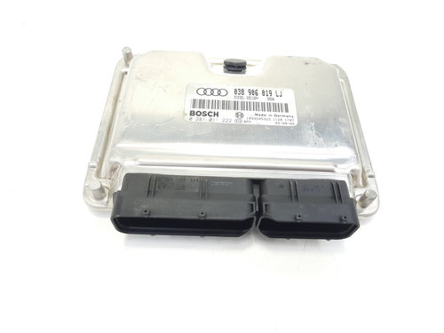 Calculator motor, cod 038906019LJ, 0281011222, VW Passat Variant (3B6), 1.9 TDI, AVF (idi:483706)