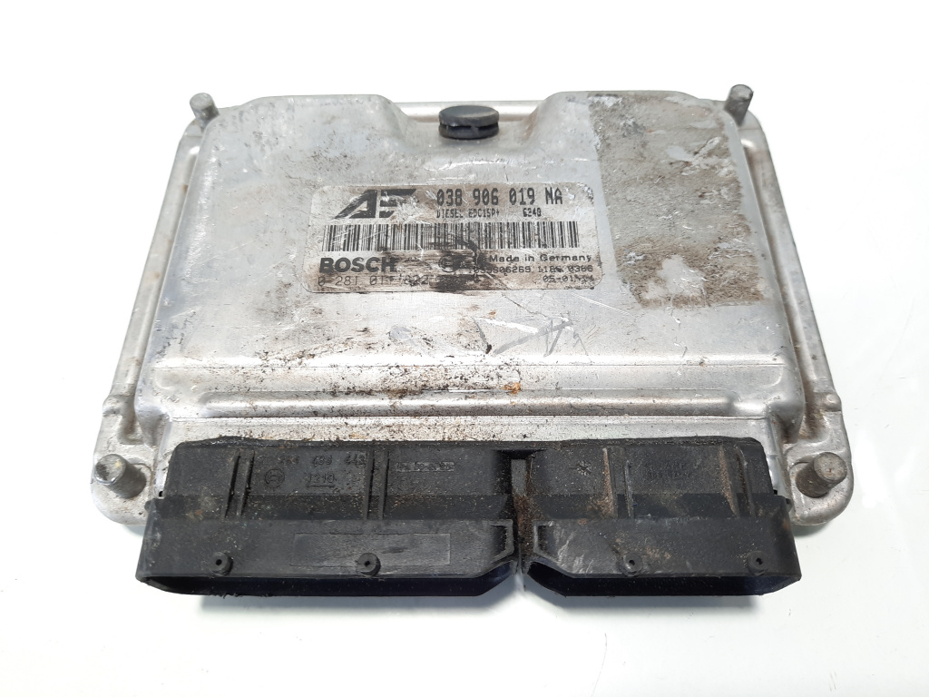 Calculator motor, cod 038906019NA, 0281011822, VW Bora (1J2), 1.9 TDI, ASZ (idi:483511)