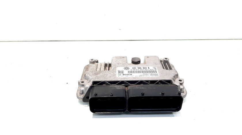 Calculator motor, cod 03C906022B, 0261201787, VW Eos (1F7, 1F8), 1.4 TSI, CAX (idi:545731)