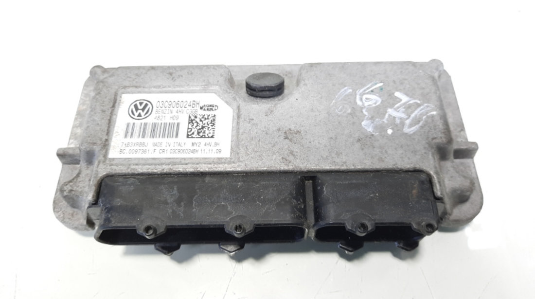 Calculator motor, cod 03C906024BH, Seat Ibiza 5 ST (6J8), 1.4 benz, CGG (idi:487141)