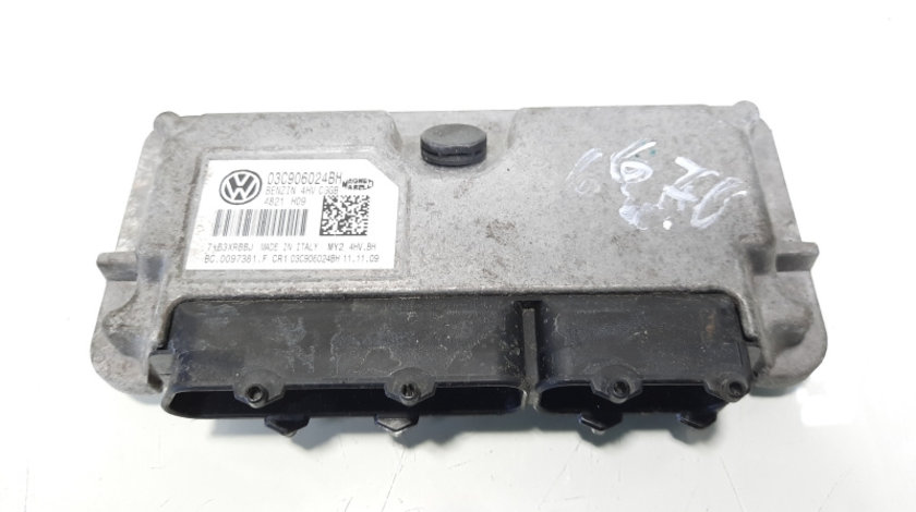 Calculator motor, cod 03C906024BH, Seat Ibiza 5 Sportcoupe (6J1), 1.4 benz, CGG (idi:487141)