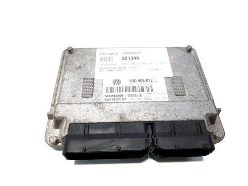 Calculator motor, cod 03D906032C, Skoda Fabia 1 (6Y2), 1.2 benz, AWY (idi:521348)