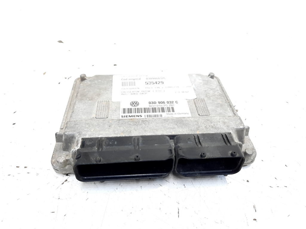 Calculator motor, cod 03D906032C, Vw Polo (9N) 1.2 benz, AWY (id:535429)