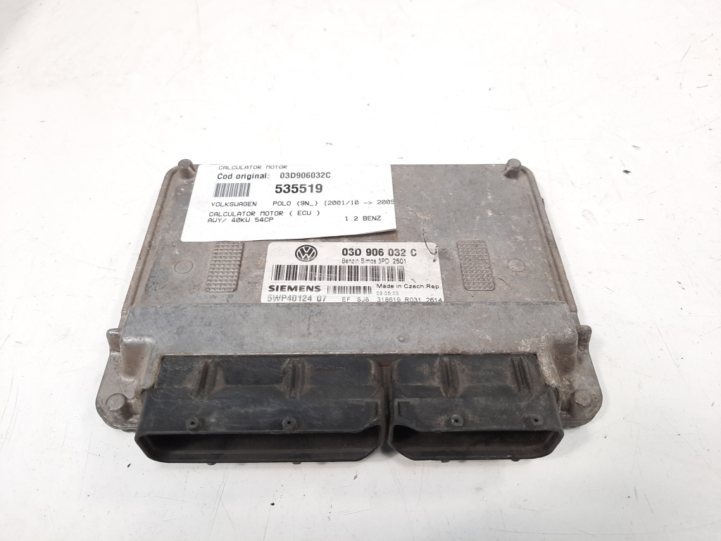 Calculator motor, cod 03D906032C, VW Polo (9N) 1.2 benz, AWY (id:535519)