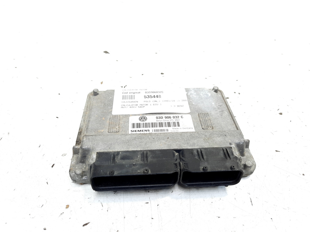 Calculator motor, cod 03D906032C, Vw Polo (9N) 1.2 benz, AWY (id:535448)