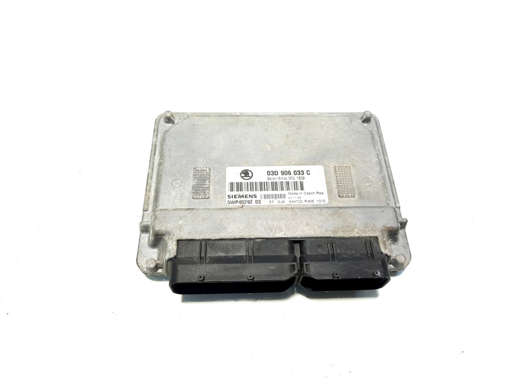 Calculator motor, cod 03D906033C, Skoda Fabia 1 (6Y2), 1.2 12V benz, BMD (id:527086)