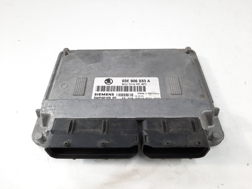 Calculator motor, cod 03E906033A, Seat Cordoba (6L2), 1.2 benz, AZQ (idi:538565)