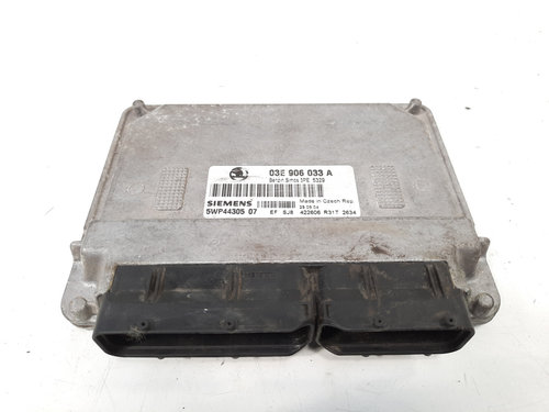Calculator motor, cod 03E906033A, Skoda Fabia 1 Praktik, 1.2 benz, AZQ (idi:535499)