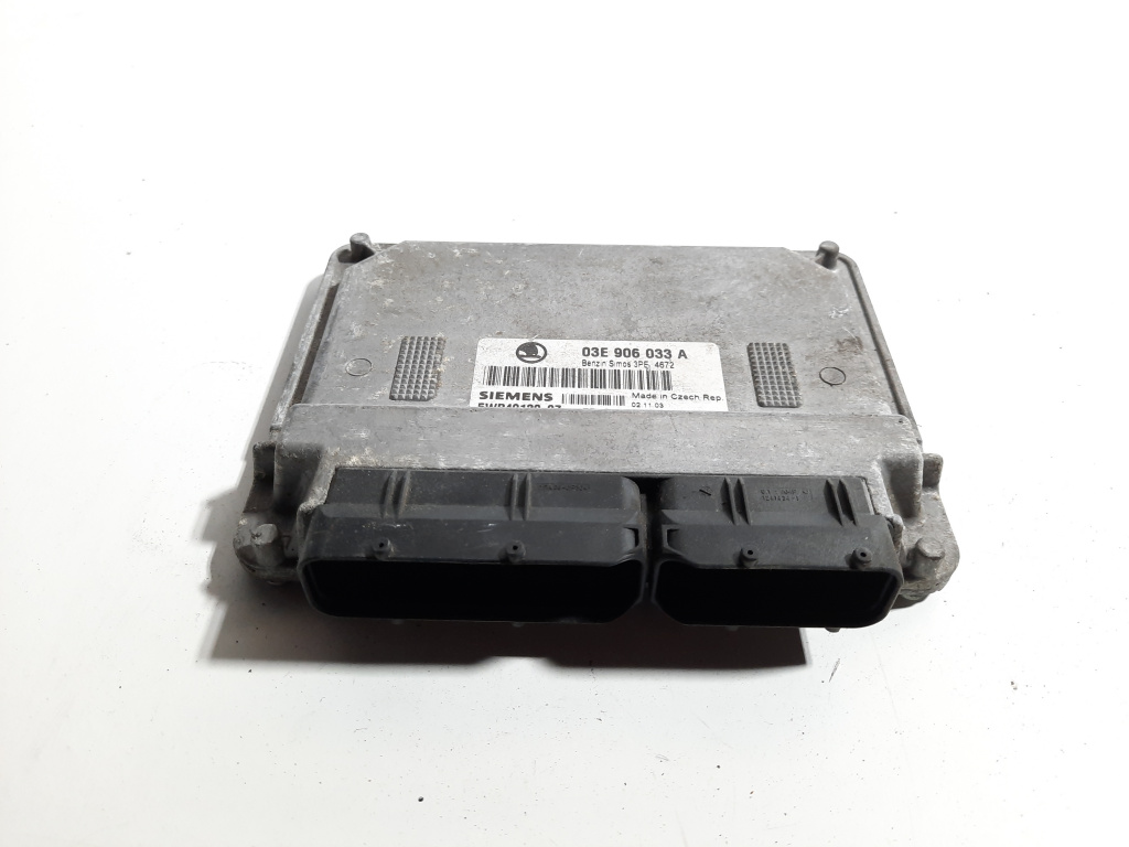 Calculator motor, cod 03E906033A, VW Polo sedan (9N), 1.2 benz, AZQ (idi:491479)