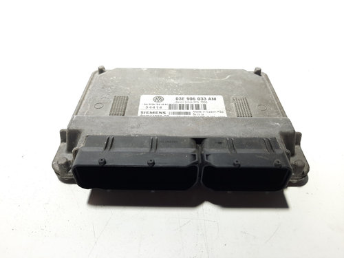 Calculator motor, cod 03E906033AM, Seat Ibiza 4 (6L1), 1.2 benz, AZQ (id:491437)